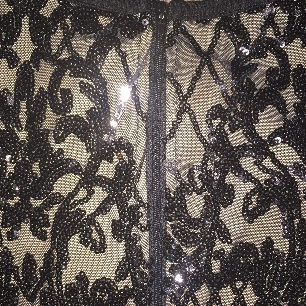 Black Sequin Jacket - image 4